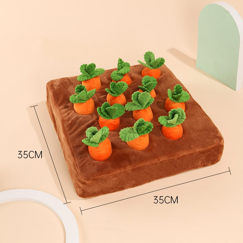 CarrotQuest™ - Carrot Farm Dog Toy