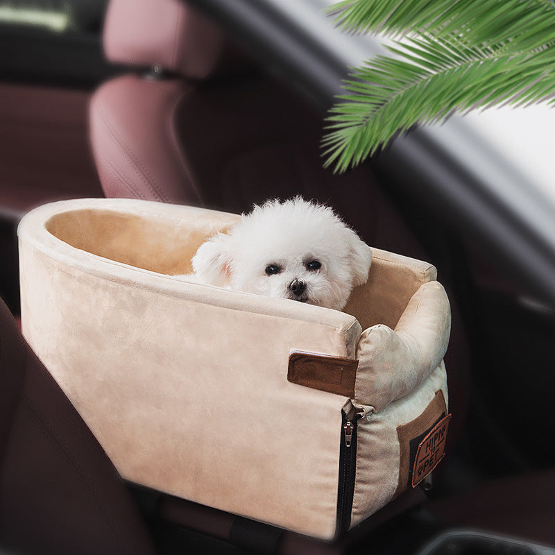 ComfyCruise™ - Luxury Pet Car Armrest Seat