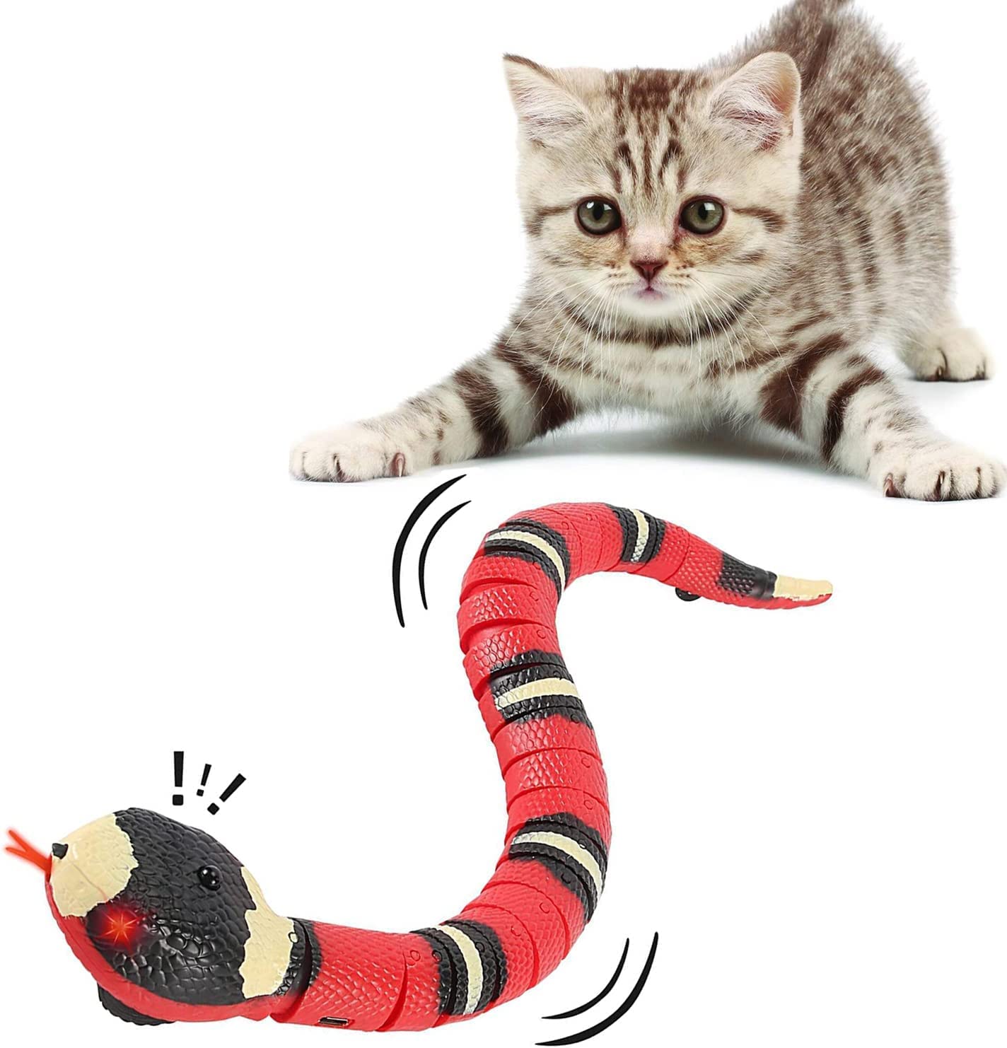 SillySnake™ - Interactive Cat Snake Toy – Love Happy Pets