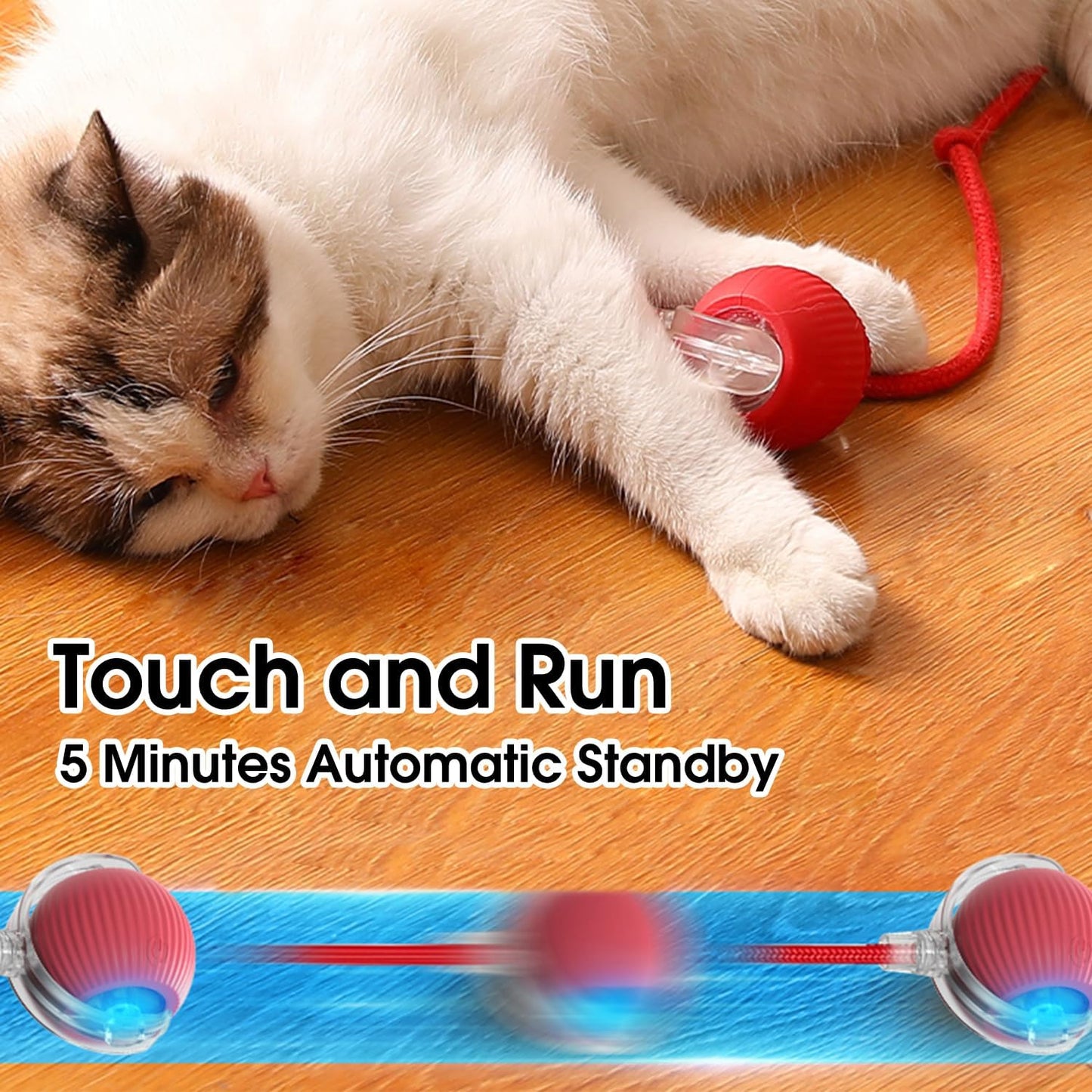 BounceBuddy™ - Interactive Rolling Ball Toy