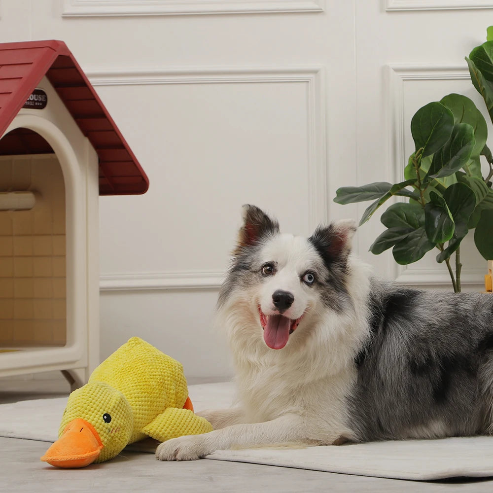 Calming Durable Duck Dog Toy