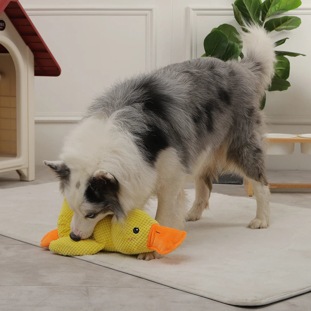 Calming Durable Duck Dog Toy