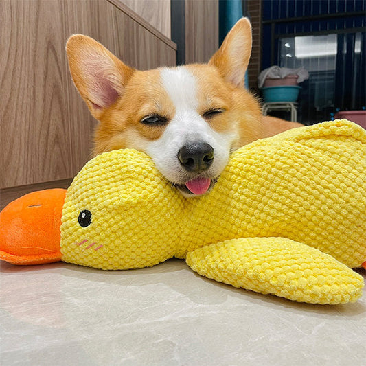 Calming Durable Duck Dog Toy