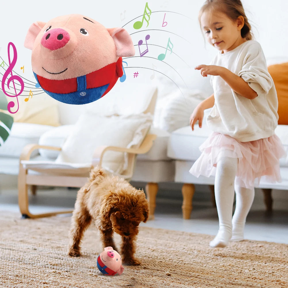 Bouncing Piggy Interactive Dog Toy