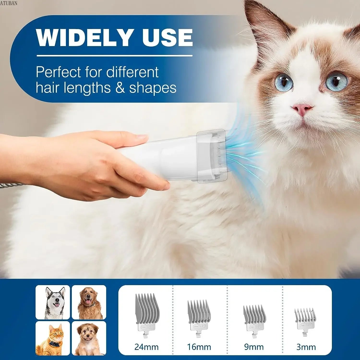 7-in-1 Pet Grooming Kit