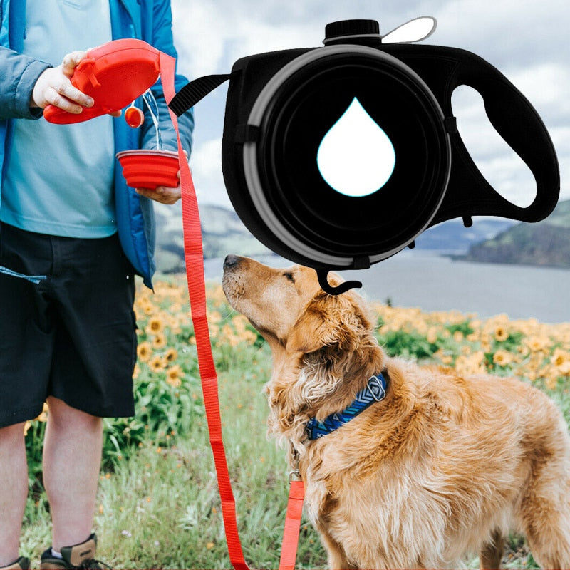 MultiLeash™ - Multi Purpose Dog Leash & Water Container