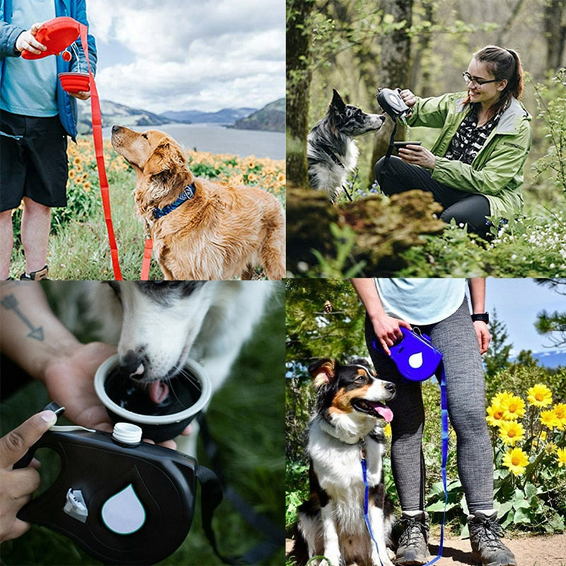 MultiLeash™ - Multi Purpose Dog Leash & Water Container