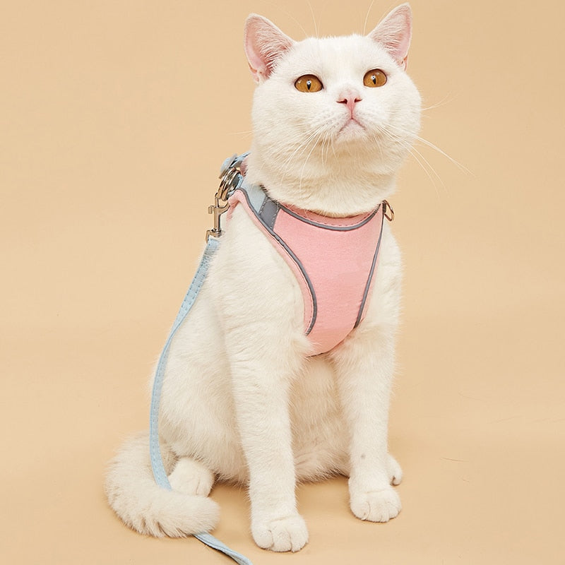 CatVest™ - Luminous, Secure Cat Harness and Leash Set