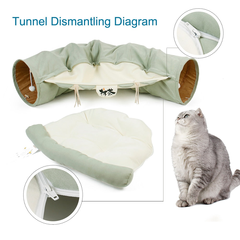 CatTunnel™ - Bed & Play Tunnel