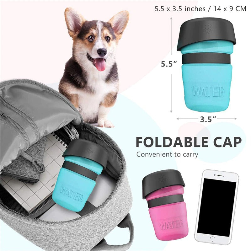 PupCup™ - Collapsible Dog Water Drinking Bottle